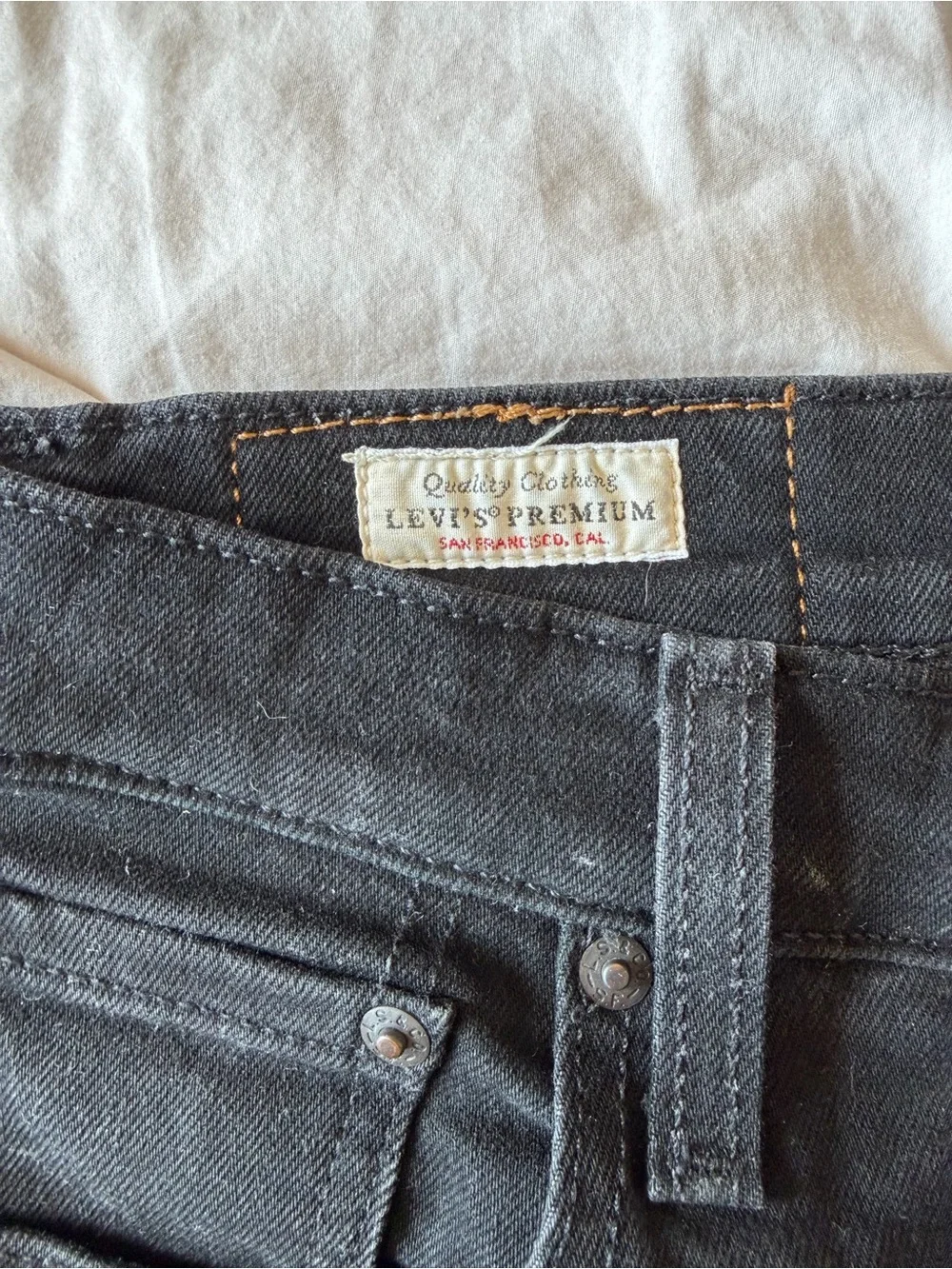 Levi's Premium 512 30x32 Black Slim Men's Jeans